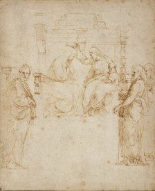 The Coronation of the Virgin, early 16th century. Artist: Raphael.