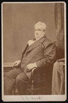 Portrait of Dr. T.B. Hood, Between 1876 and 1880. Creator: Samuel Montague Fassett.