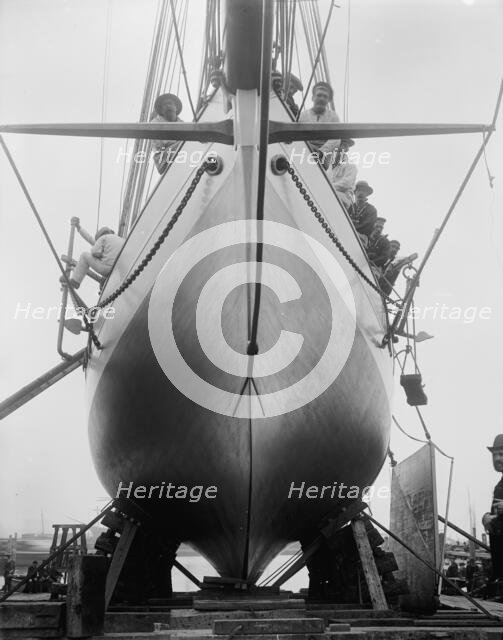 Mayflower, 1886. Creator: John S Johnston.