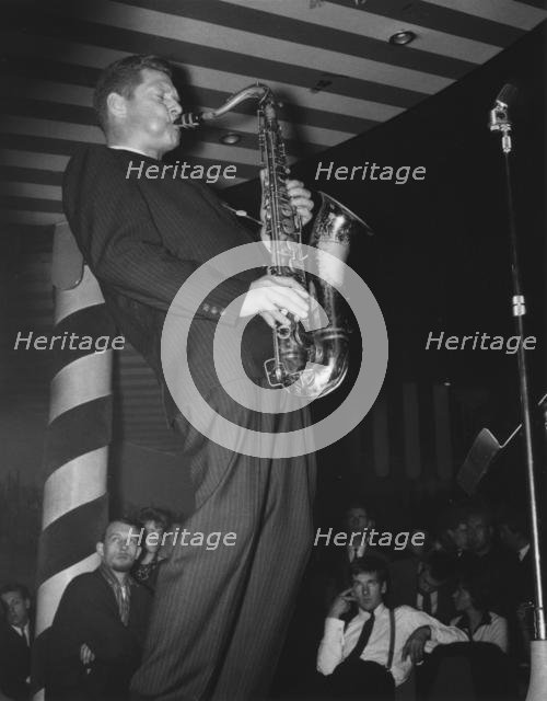 Zoot Sims, Marquee Club, London, 1961. Creator: Brian Foskett.