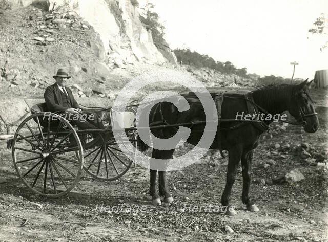 G. Sewell, Mosman Council overseer, c1920. Creator: Unknown.
