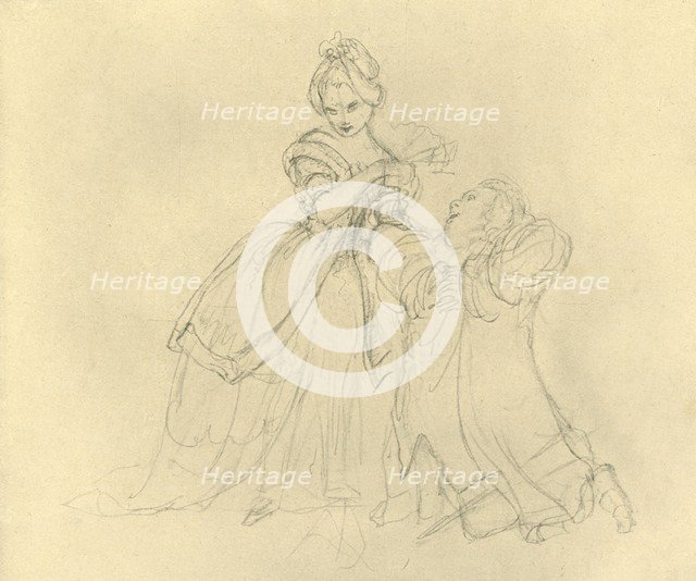 'Erhörung', mid-late 19th century, (c1924).  Creator: Carl Spitzweg.