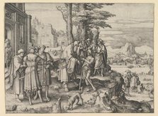 The Return of the Prodigal Son, ca. 1510. Creator: Lucas van Leyden.