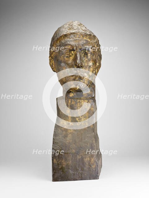 Head of Apollo, 1900-1909. Creator: Emile Antoine Bourdelle.