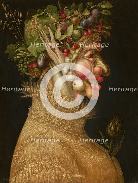 Summer, 1563. Artist: Arcimboldo, Giuseppe (1527-1593)
