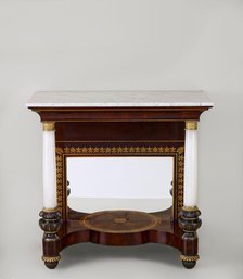 Pier table, about 1830. Creator: Anthony Gabriel Quervelle.