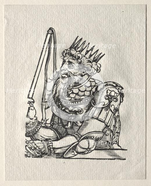 Tyrants of the Old Testament: Nebuchadnezzar. Creator: Georg Pencz (German, c. 1500-1550).