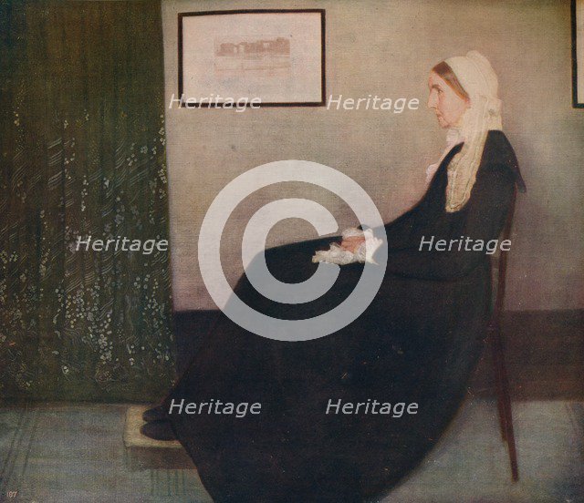'My Mother', 1871, (c1915). Artist: James Abbott McNeill Whistler.