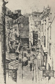 'Rue des Pretres-St Séverin', 1915. Artist: Charles Jouas.