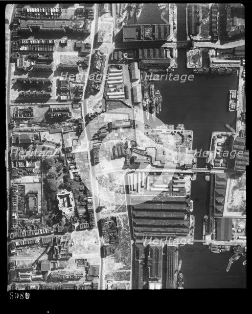 Wapping, London, 26 August 1945. Artist: RAF photographer.