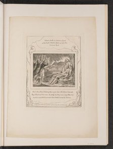 Job's Comforters, 1825. Creator: William Blake.