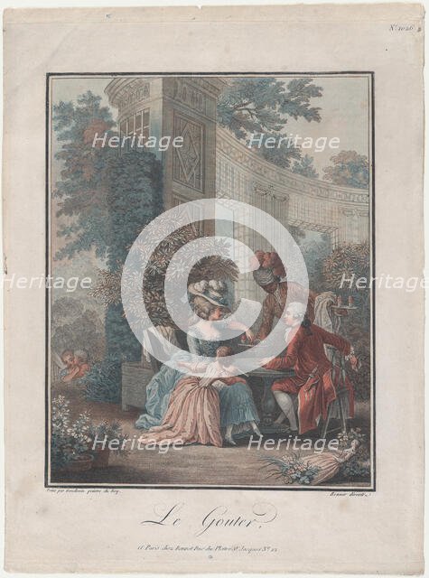 The Snack, 1787-93. Creator: Louis Marin Bonnet.