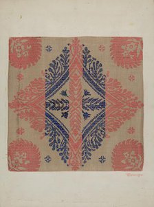 Coverlet, c. 1940. Creator: Cornelius Christoffels.