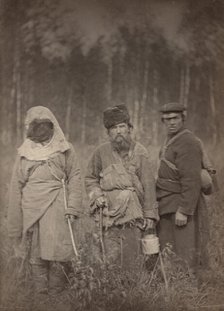 Runaway Siberian convicts (common criminals), between 1885 and 1886. Creator: Unknown.