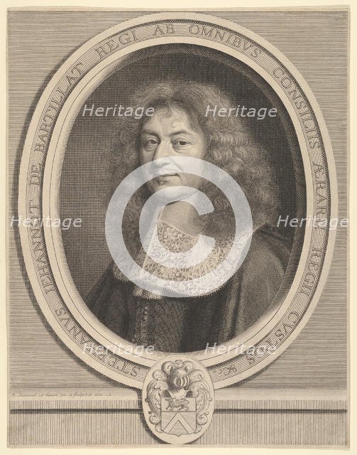 Étienne Jehannot de Bartillat, ca. 1666. Creator: Robert Nanteuil.