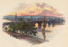 'Perth, from Bridge End', 1907, (c1890). Artist: Charles Wilkinson.