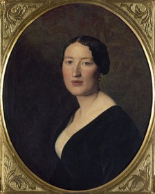 Portrait of Madame Josef Bayer, 1854. Creator: Ferdinand Georg Waldmuller.