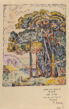 Landscape, 1915. Creator: Paul Signac.