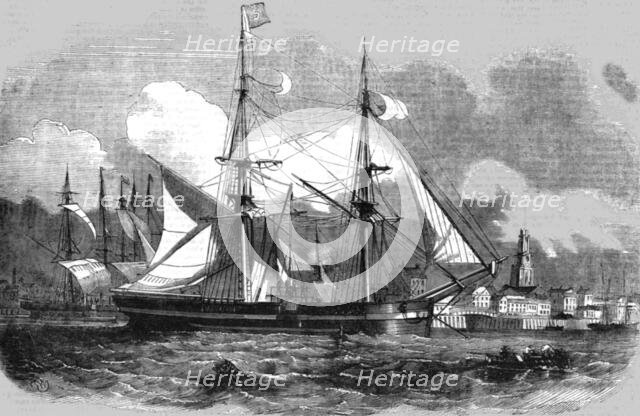 'A Collier on the Thames', 1854. Creator: Unknown.