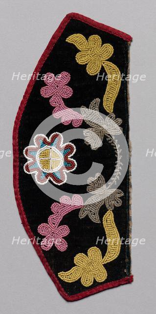 Cuff, late 1800s. Creator: Unknown.