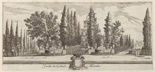 Jardin du Cardinal Montalte, 1640-1660. Creator: Israel Silvestre.