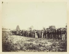 Group of Confederate Prisoners at Fairfax Court-House, June 1863. Creator: Alexander Gardner.