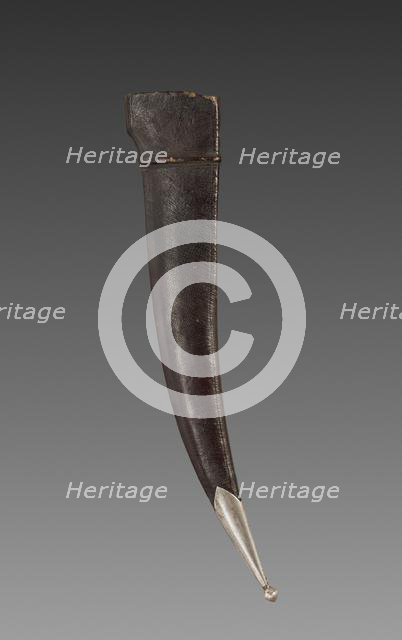 Scabbard for Dagger, 1800s. Creator: Unknown.