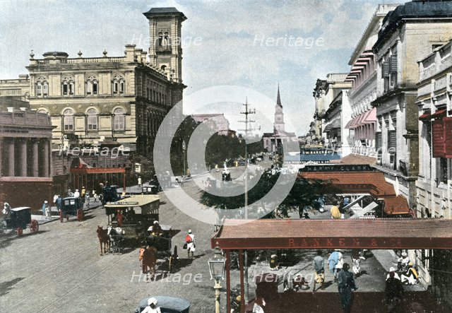 Clive Road, Calcutta, India, c1880-1890. Artist: Unknown