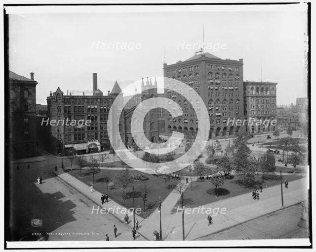 Public Square, Cleveland, Ohio, c1908. Creator: Unknown.