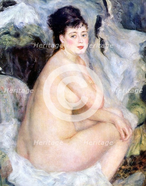'Nude', 1876. Artist: Pierre-Auguste Renoir