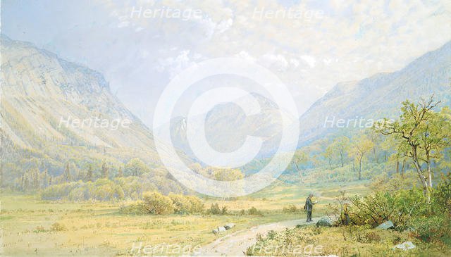 Franconia Notch, New Hampshire, 1872. Creator: William Trost Richards.