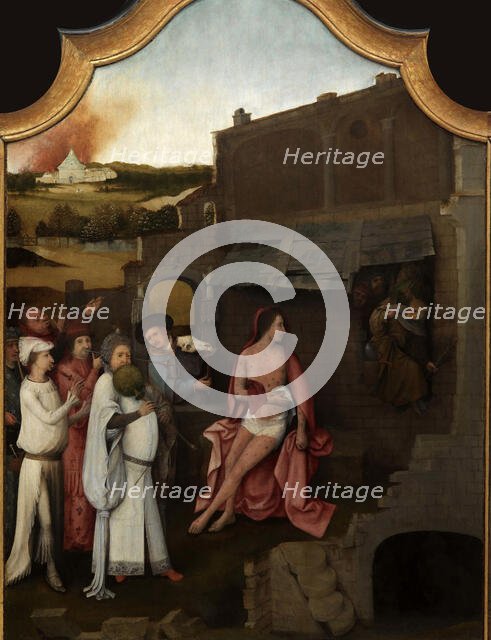 Triptych of Job (Central panel), First quarter of 16th cen.. Creator: Bosch, Hieronymus, (School)  .
