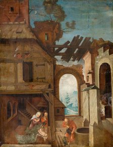 Nativity, c1530-1550. Creator: Herri met de Bles.