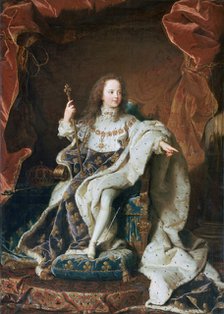 'Louis XV at the Age of Five', c1715. Artist: Hyacinthe Rigaud