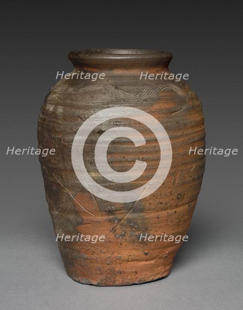Storage Jar: Bizen Ware, late 1400s-early 1500s. Creator: Unknown.