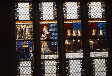 Elizabeth Woodville and Daughters, Canterbury Cathedral, Kent, 20th century. Artist: CM Dixon.