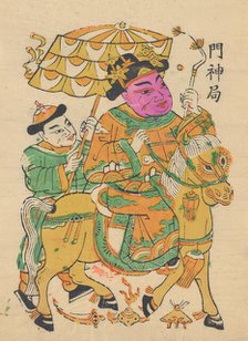 One hundred thirty-five woodblock prints including New Year's pictures (nianh..., 19th-20th century. Creator: Unknown.