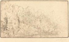 Along the River (Sur la riviere). Creator: Alphonse Legros.