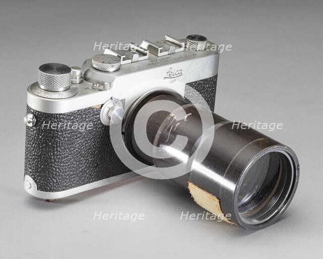 Camera, Leica, Spectrographic, 35mm, Glenn, Friendship 7, ca. 1962. Creator: Leica.