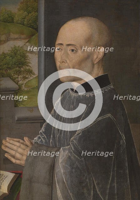 Portrait of a Canon, 1475-1499. Creator: Anon.