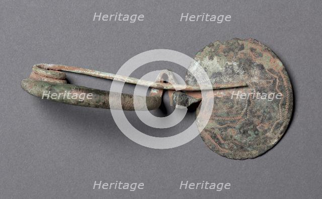 Plate Fibula, 900-700 BC. Creator: Unknown.