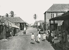 Steet scene in Port Royal, Jamaica, 1895.  Creator: York & Son.