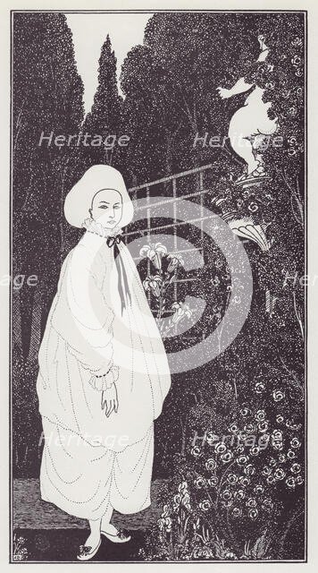 Frontispiece to The Pierrot of the Minute, 1897. Creator: Aubrey Beardsley.