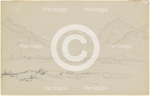 Weser, 1842. Creator: John William Casilear.