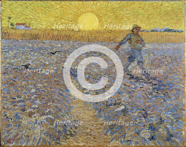 The sower. Artist: Gogh, Vincent, van (1853-1890)