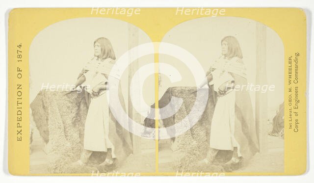 Pah-ge, a Ute Squaw, of the Kah-poh-teh band, Northern New Mexico, 1874. Creator: Tim O'Sullivan.