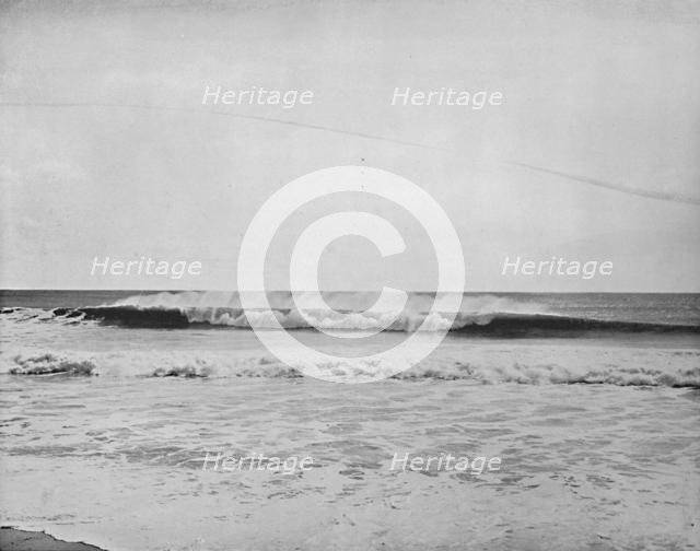 'The Combing Wave, New Jersey Coast', c1897. Creator: Unknown.