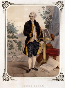 Portrait of the composer Joseph Haydn (1732-1809). Creator: Anonymous.