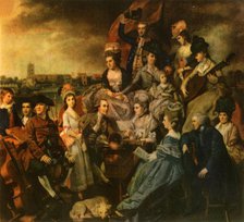 'The Sharp Family', 1779-1781, (1942). Creator: Johan Zoffany.