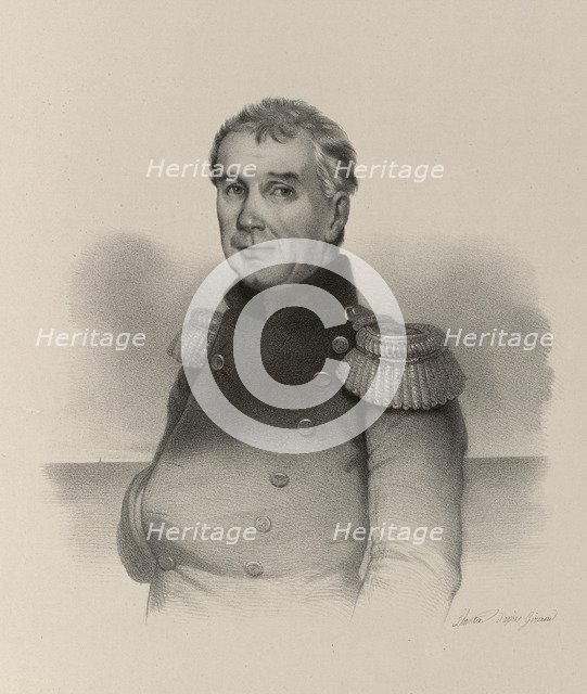 Portrait of Admiral Ivan (Adam) Krusenstern (1770-1846), 1830-1840s.